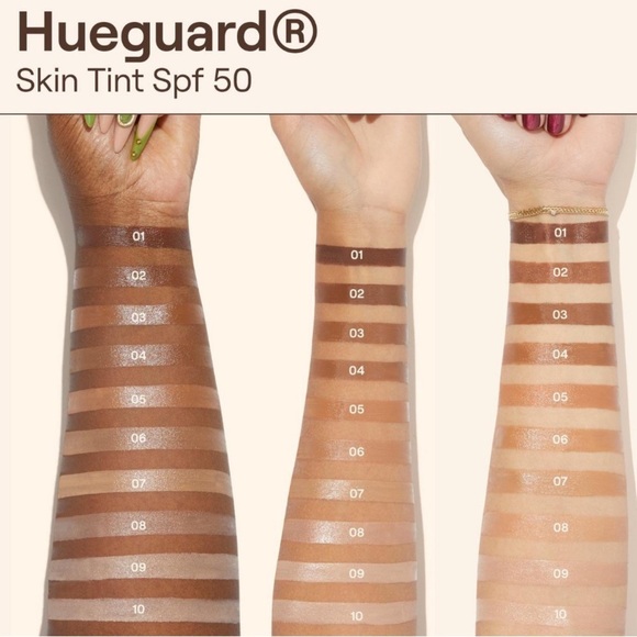 ONLY 1! Tinted Hueguard Skin Tint Mineral Sunscreen SPF50 SHADE 5 NEW IN BOX - Picture 4 of 11